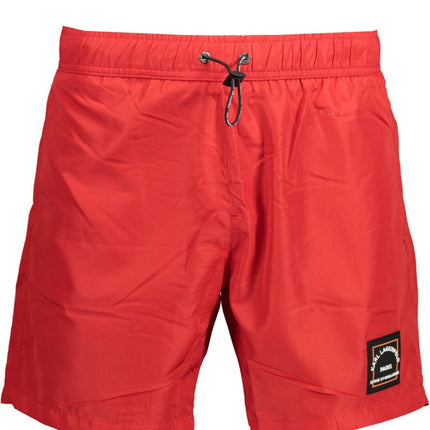 SEO. Karl Lagerfeld Beachwear Badeanzug Herren Unterteil Rot - Rot Linkreich
