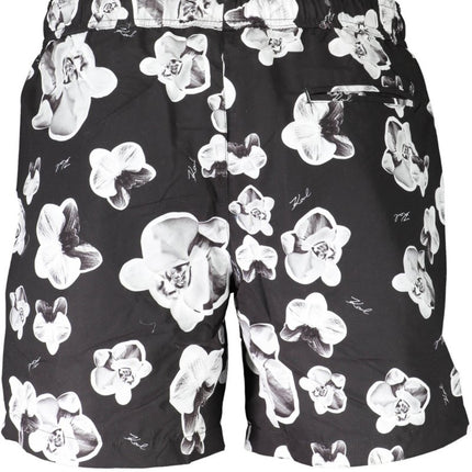 SEO. Karl Lagerfeld Beachwear Badeanzug Schwarz Herrenunterteil - Schwarz Linkreich