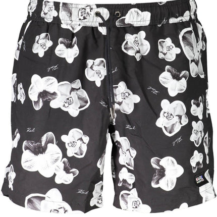 SEO. Karl Lagerfeld Beachwear Badeanzug Schwarz Herrenunterteil - Schwarz Linkreich