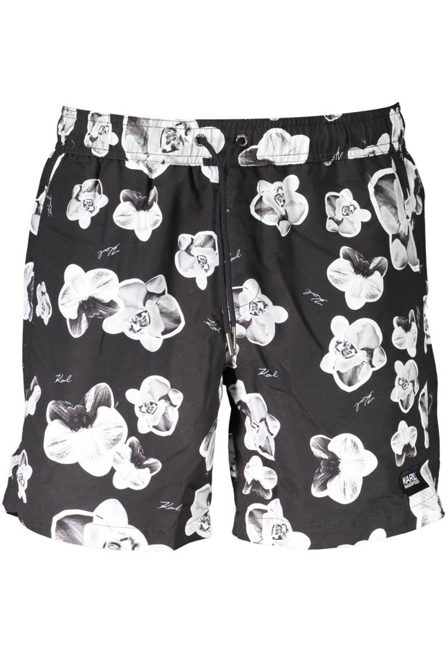 SEO. Karl Lagerfeld Beachwear Badeanzug Schwarz Herrenunterteil - Schwarz Linkreich