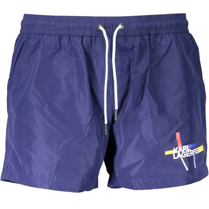 SEO. Karl Lagerfeld Beachwear Badeanzughose Herren Blau - Blau Linkreich