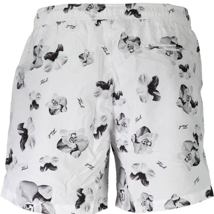 SEO. Karl Lagerfeld Beachwear Badeanzughose Herren Weiss - Weiß Linkreich