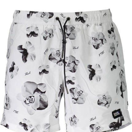 SEO. Karl Lagerfeld Beachwear Badeanzughose Herren Weiss - Weiß Linkreich
