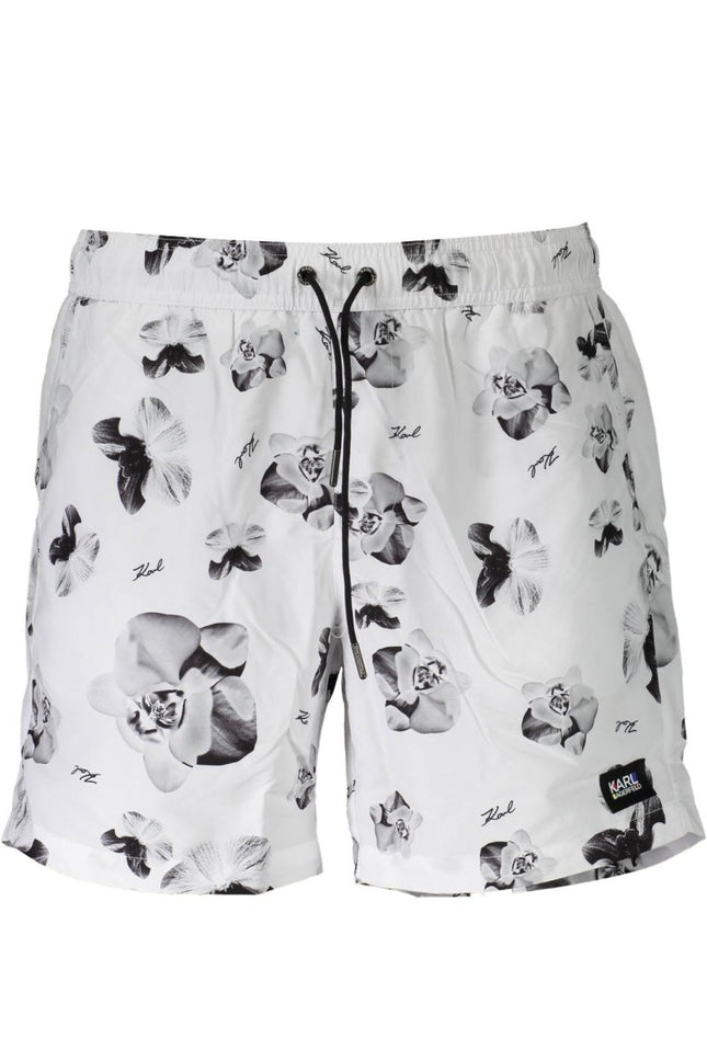 SEO. Karl Lagerfeld Beachwear Badeanzughose Herren Weiss - Weiß Linkreich