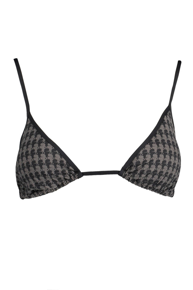 KARL LAGERFELD BEACHWEAR Badeanzugteile Oben Damen – Triangel-Bikini Schwarz