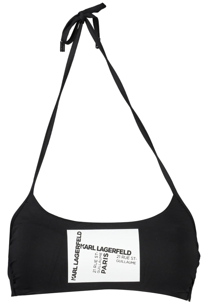 Karl Lagerfeld Beachwear Badeanzug-Top Damen Schwarz