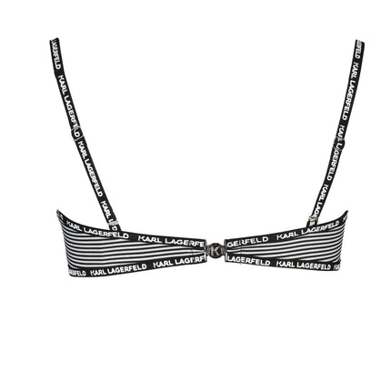 Karl Lagerfeld Beachwear Badeanzug-Top Damen Schwarz