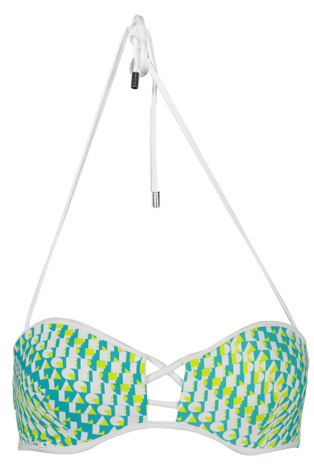 KARL LAGERFELD BEACHWEAR Badeanzug-Oberteil Damen Grün – Balconette-Styling