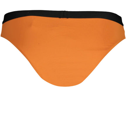 KARL LAGERFELD BEACHWEAR Badeanzughose Damen Orange – Gefütterte Badeshorts