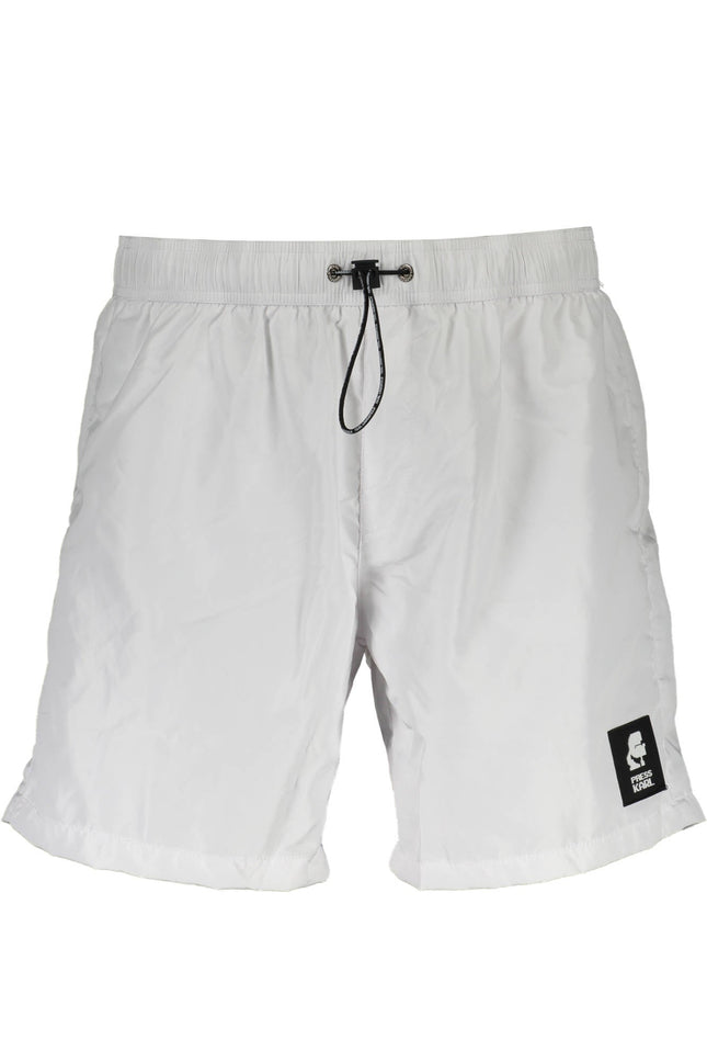 Karl Lagerfeld Beachwear Badeanzughose Herren Weiss