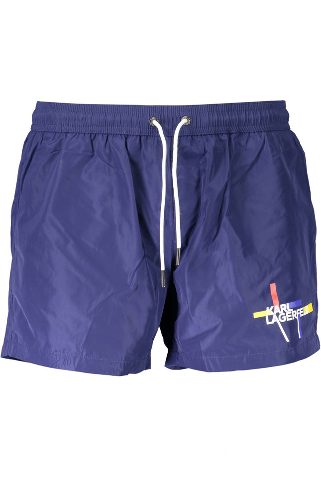 Karl Lagerfeld Beachwear Badeanzughose Herren Blau