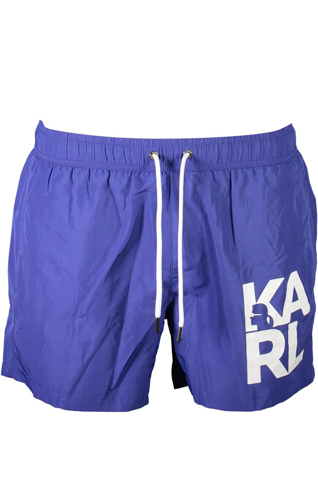 Karl Lagerfeld Beachwear Badeanzughose Herren Blau