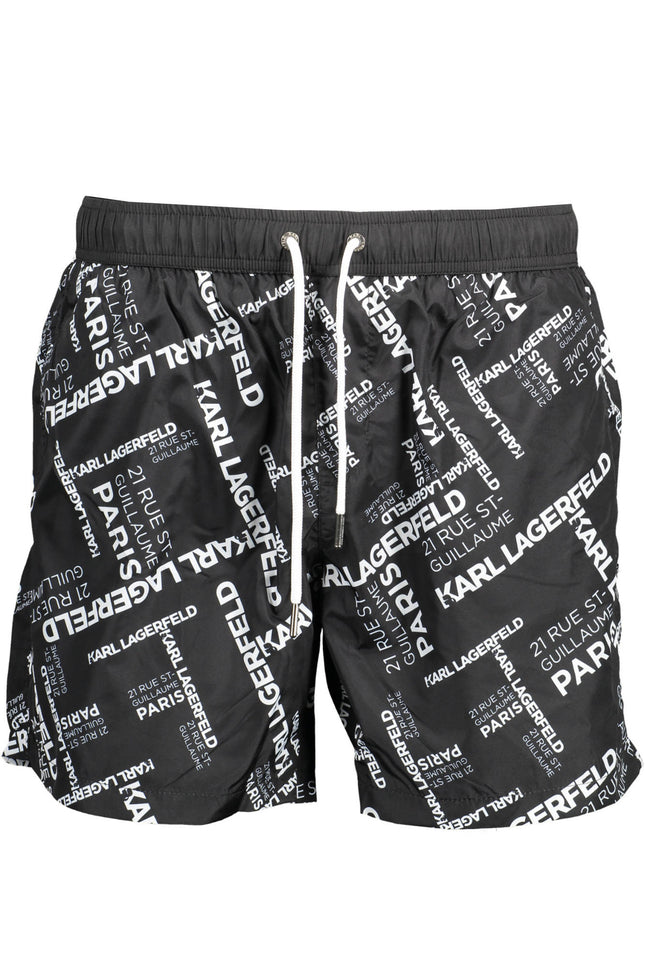 Karl Lagerfeld Beachwear Badeanzugteile Unter Herren Schwarz