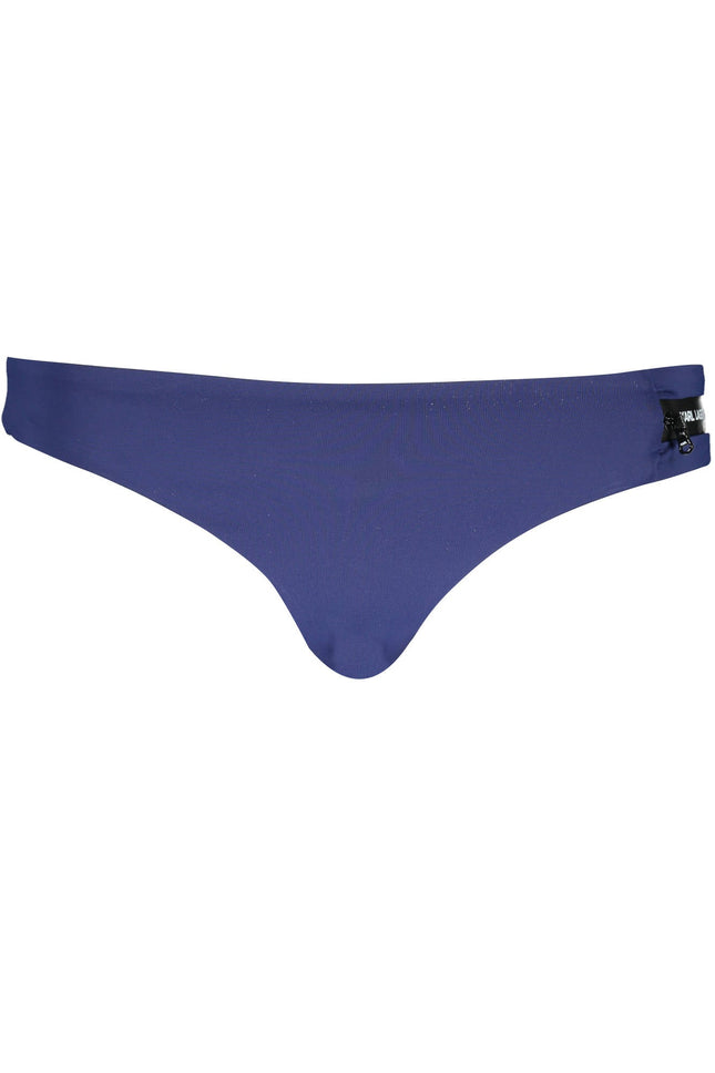 KARL LAGERFELD BEACHWEAR Badehose Damen – Blaues Kostümteil mit Logo-Details