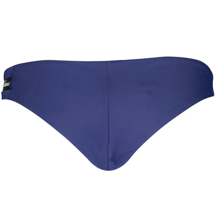 KARL LAGERFELD BEACHWEAR Badehose Damen – Blaues Kostümteil mit Logo-Details
