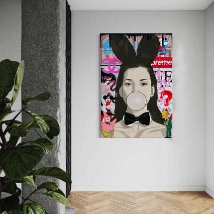 Kate Moss - Leinwandbild Pop Art (Canvas) kaufen bei Linkreich – Jetzt entdecken!
