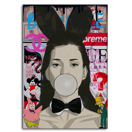 Kate Moss - Leinwandbild Pop Art (Canvas) kaufen bei Linkreich – Jetzt entdecken!