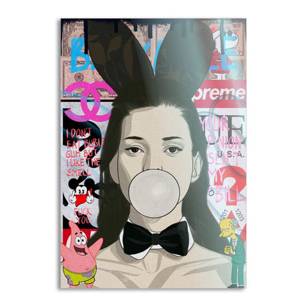 Kate Moss - Leinwandbild Pop Art (Canvas) kaufen bei Linkreich – Jetzt entdecken!
