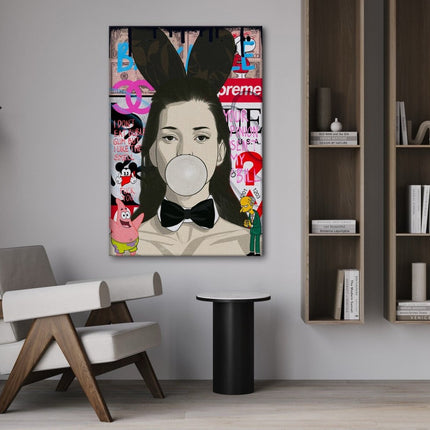 Kate Moss - Leinwandbild Pop Art (Canvas) kaufen bei Linkreich – Jetzt entdecken!