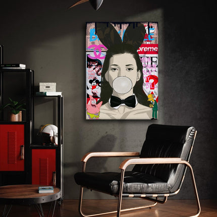 Kate Moss - Leinwandbild Pop Art (Canvas) kaufen bei Linkreich – Jetzt entdecken!