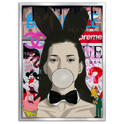 Kate Moss - Leinwandbild Pop Art (Canvas) kaufen bei Linkreich – Jetzt entdecken!