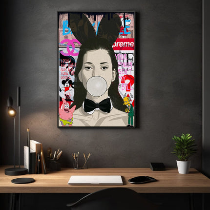 Kate Moss - Leinwandbild Pop Art (Canvas) kaufen bei Linkreich – Jetzt entdecken!
