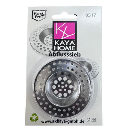 Kaya Home Abfluss Sieb Rostfrei