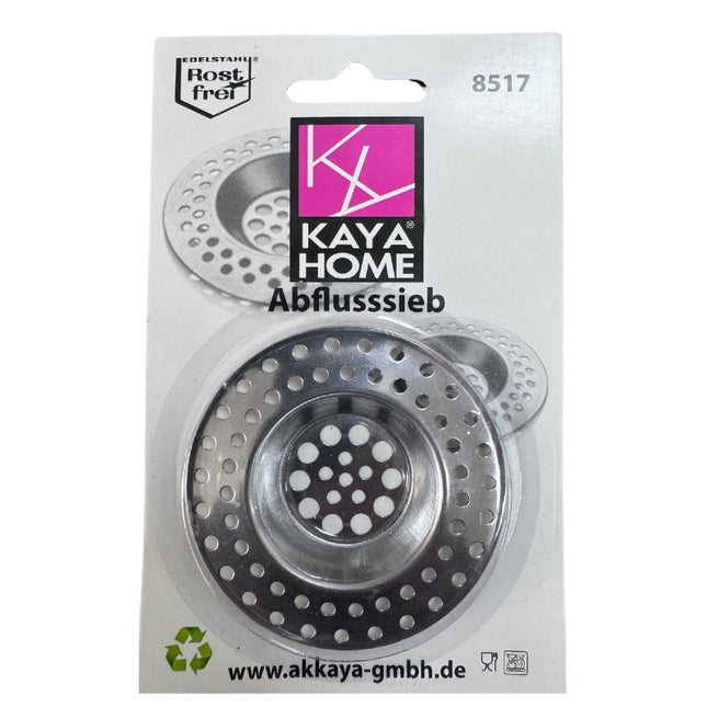 Kaya Home Abfluss Sieb Rostfrei