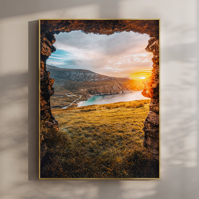 Keem Beach Sunset – Achill Island Wall Art Print