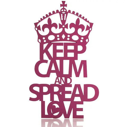 SEO. Keep Calm and Spread Love Deko Schriftzug - Linkreich