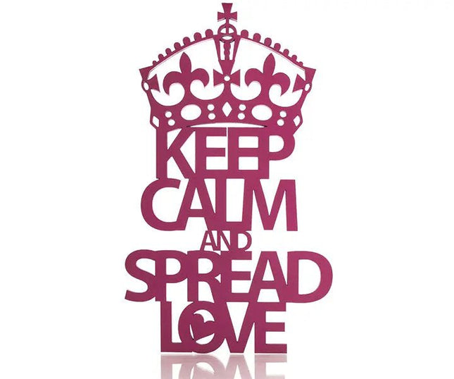SEO. Keep Calm and Spread Love Deko Schriftzug - Linkreich