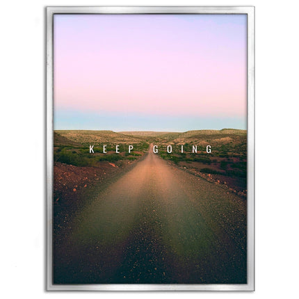 Keep Going - Leinwandbild Motivation (Canvas) kaufen bei Linkreich – Jetzt entdecken!
