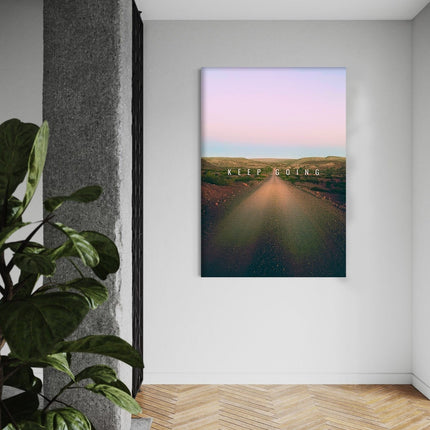 Keep Going - Leinwandbild Motivation (Canvas) kaufen bei Linkreich – Jetzt entdecken!