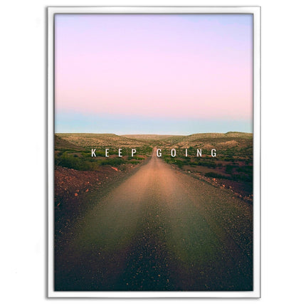 Keep Going - Leinwandbild Motivation (Canvas) kaufen bei Linkreich – Jetzt entdecken!