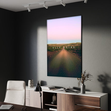 Keep Going - Leinwandbild Motivation (Canvas) kaufen bei Linkreich – Jetzt entdecken!