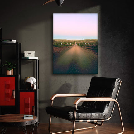 Keep Going - Leinwandbild Motivation (Canvas) kaufen bei Linkreich – Jetzt entdecken!