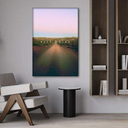 Keep Going - Leinwandbild Motivation (Canvas) kaufen bei Linkreich – Jetzt entdecken!