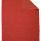 Rechteckig / Dunkelrot / 180 x 120 cm Rechteckig