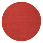 Rund / Dunkelrot / 150 x 150 cm Rund