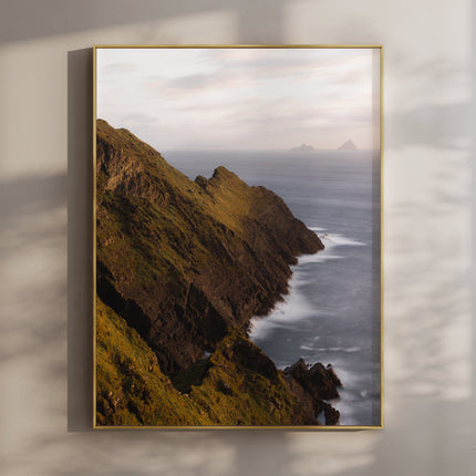 Kerry Cliffs Wall Art – Wild Atlantic Way Ireland Coastal Print