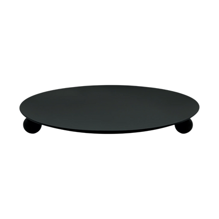 Kerzenhalter schwarz 4 Stück Stumpenkerzen Teller Kerzenteller Weihnachten 8,5 cm (Kerzenhalter) kaufen bei Linkreich – Jetzt entdecken!