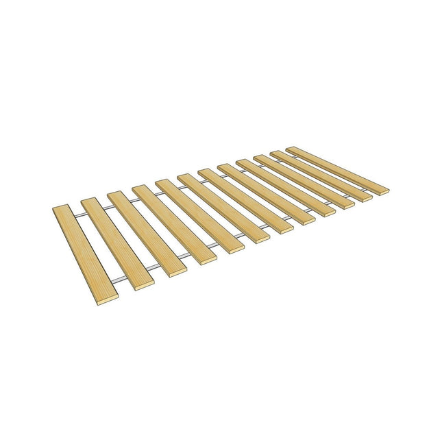 SEO. Kiefer Lattenrost 70/80/90/100/120 cm | Massivholz | Naturholz | 100% Bio - 70 x 200 cm Linkreich