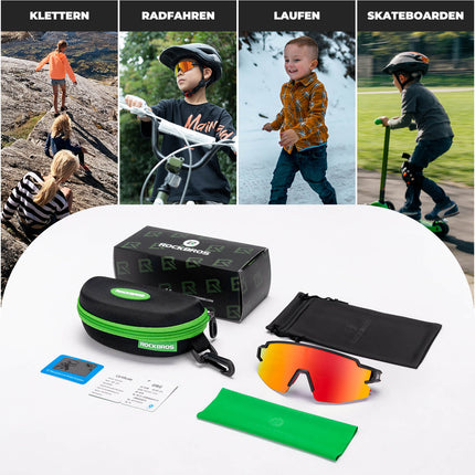 Kinder Fahrradbrille Polarisiert UV400 Schutz (Fahrradbrille) kaufen bei Linkreich – Jetzt entdecken!