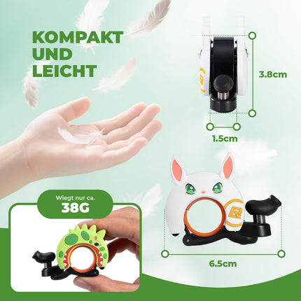 Kinder Fahrradklingel Laut für Lenker 22,2 - 25,4mm (Fahrradklingel) kaufen bei Linkreich – Jetzt entdecken!