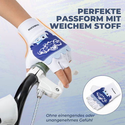 Kinder Halbfinger Fingerlose Fahrradhandschuhe (Fahrradhandschuhe) kaufen bei Linkreich – Jetzt entdecken!