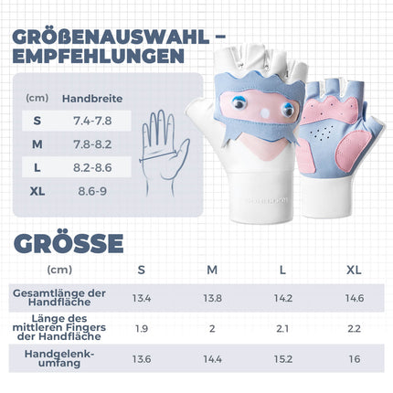 Kinder Halbfinger Fingerlose Fahrradhandschuhe (Fahrradhandschuhe) kaufen bei Linkreich – Jetzt entdecken!