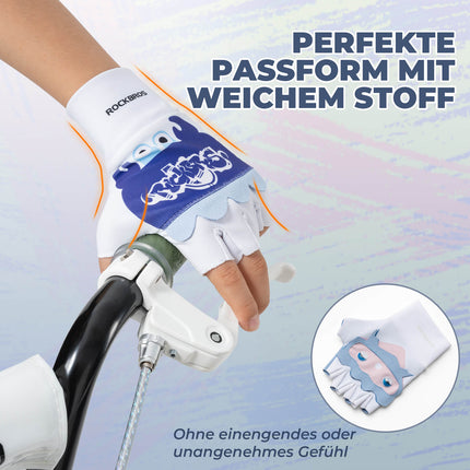 Kinder Halbfinger Fingerlose Fahrradhandschuhe (Fahrradhandschuhe) kaufen bei Linkreich – Jetzt entdecken!