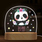 Panda mit Blume