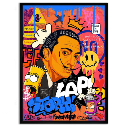 King Dali - Leinwandbild Pop Art (Canvas) kaufen bei Linkreich – Jetzt entdecken!