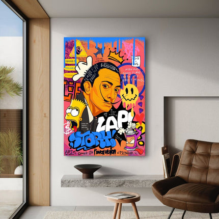 King Dali - Leinwandbild Pop Art (Canvas) kaufen bei Linkreich – Jetzt entdecken!